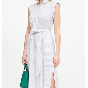 Brand New Banana Republic striped shirt dress